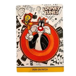 Looney Tunes Loungefly Sylvester & Tweety Bird Embroidered Iron On Patch New